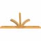 Ekena Millwork Richland Rough Sawn Timber Gable Bracket, Western Red Cedar, 84"W x 45"H x 4"D x 4"F, 13/12 Pitch GBW084X45X0404RIC00RWR - alternate 3